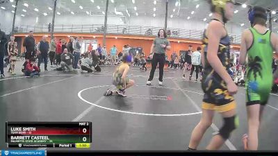 80 lbs Placement (4 Team) - Barrett Casteel, Palmetto State Academy vs Luke Smith, Team Bear