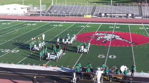 Capuchino H.S. "San Bruno CA" at 2022 WBA Regional Championships - James Logan Invitational Band Tournament