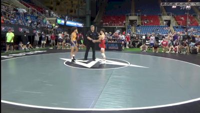 113 lbs Cons 128 #2 - Bradyn Volz, Indiana vs Lazarus Joyce, New Jersey