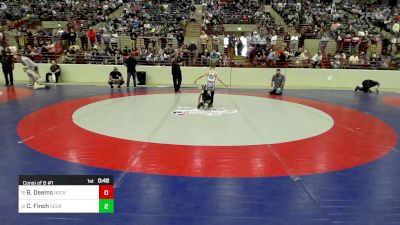 54 lbs Consi Of 8 #1 - Bennett Deems, Rockmart Takedown Club vs Cohen Finch, Georgia