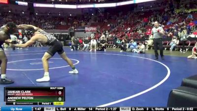 3A-152 lbs Cons. Round 2 - Andrew Pelton, Waukee vs Jahkari Clark, Valley, West Des Moines