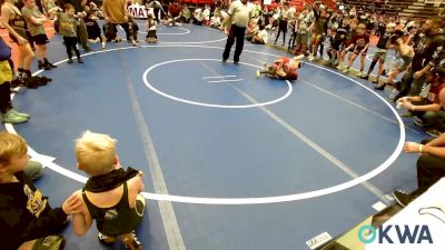 68 lbs Rr Rnd 1 - Bryson Pope, Keystone Wrestling Club vs Oakley Blankenship, Clinton Youth Wrestling