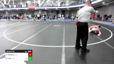 165 lbs Round Of 16 - Avery Bassett, Lock Haven University vs Nick Fea, UNATT - North Carolina