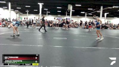 98 lbs Round 2 (4 Team) - Gio Tornambe, GPS vs Jordan Manyette, PA Alliance Blue