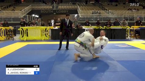 ANDREW J LESHOVSKY vs ABNER JAHDIEL ROMAN 2024 Pan Jiu Jitsu IBJJF Championship