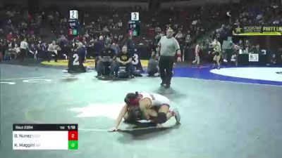 101 lbs Semifinal - Brenda Nunez, Buchanan vs Kaiya Maggini, Del Oro