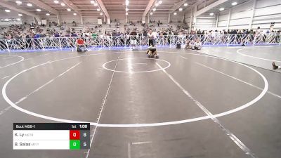 126 lbs Rr Rnd 1 - Kai Ly, MetroWest United Red vs Brock Salas, MF Purge