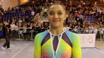 Emma Malabuyo on Peng-Peng Lee and her vlog - 2018 City of Jesolo Trophy