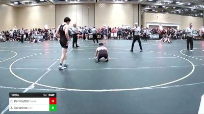 132 lbs Round Of 128 - Drew Perlmutter, Camarillo HS vs Zavian Geronimo, Live Training