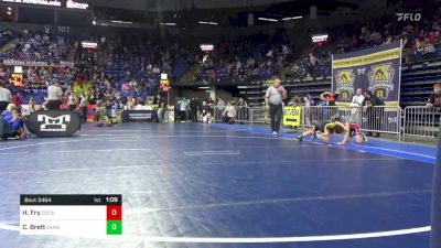 90 lbs Consy 2 - Hunter Fry, Cocalico vs Carter Brett, Canon-McMillan