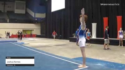 Joshua Karnes - Floor - 2021 USA Gymnastics Development Program National Championships
