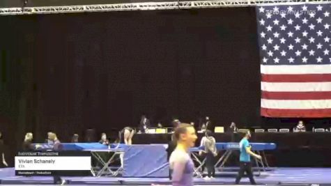 Vivian Schanely - Individual Trampoline, ETA - 2021 USA Gymnastics Championships