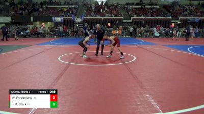 74 lbs Champ. Round 2 - Mason Stark, Montana Disciples vs Wylie Frydenlund, Cut Bank