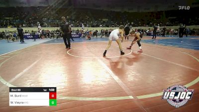 84 lbs Semifinal - Max Burd, Weatherford Youth Wrestling vs Walker Vieyra, Kansas Young Guns