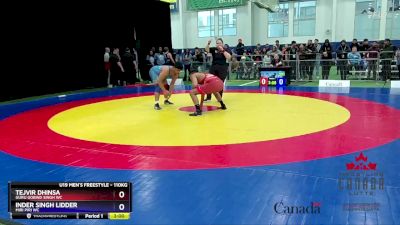 110kg Quarterfinal - Tejvir Dhinsa, Guru Gobind Singh WC vs Inder Singh Lidder, Miri Piri WC