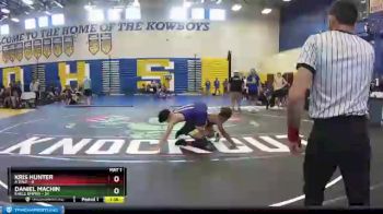 132 lbs Round 4 (8 Team) - Daniel Machin, Eagle Empire vs Kris Hunter, A`Dale