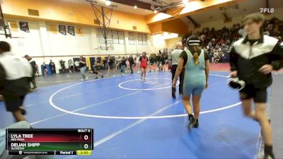 185 lbs Round 4 - Lyla Tree, Red Mesa vs Deliah Shipp, Alchesay