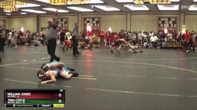 105 lbs Semis & 1st Wrestleback (8 Team) - Tigh Coyle, Revival Blue vs William Jones, Olympic