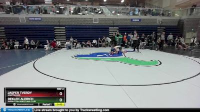 100 lbs Cons. Round 2 - Jasper Tverdy, Unattached vs Deklen Aldrich, Middleton Wrestling Club