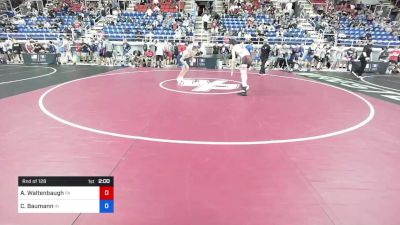 138 lbs Rnd Of 128 - Arment Waltenbaugh, Pennsylvania vs Camden Baumann, Indiana