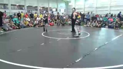 140 lbs Round 5 - Kyler Crooks, TNT/Palmer vs Jacob Crawford, Team Gotcha