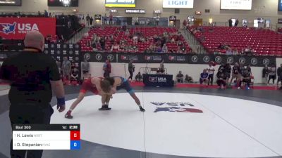 67 kg Cons 8 #2 - Hunter Lewis, North Carolina vs David Stepanian, New York Athletic Club