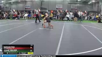 113 lbs Round 1 (8 Team) - Nathan Fish, Wyoming Gold vs Chase Walker, Team Tennessee Blue