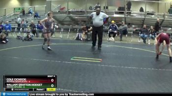 105 lbs Round 2 (6 Team) - Cole Cichocki, Michigan Grappler RTC vs William Grafton Hodgetts, Indiana Outlaws