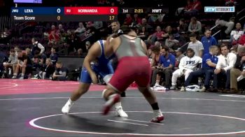 285 lbs Ralph Normandia, Rutgers vs Lindon Leka, Johnson & Wales