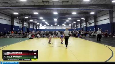 87 lbs Round 5 - Andreas Medrano, Suples vs Clayton Andrews, All In Wrestling Academy