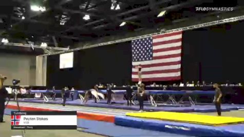 Payton Stokes - Tumbling, NSB - 2021 USA Gymnastics Championships