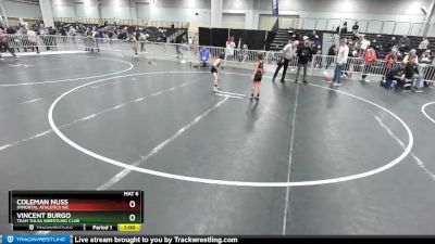 49 lbs Semifinal - Coleman Nuss, Immortal Athletics WC vs Vincent Burgo, Team Tulsa Wrestling Club