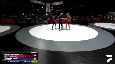 170 lbs Round 1 - Lucas Owczarczak, Honey Badgers WC vs Travion Jones, California