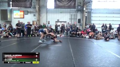 160 lbs Round 5 (8 Team) - Samuel Almedina, Mat Assassins vs Aj Corp, PA Alliance Black