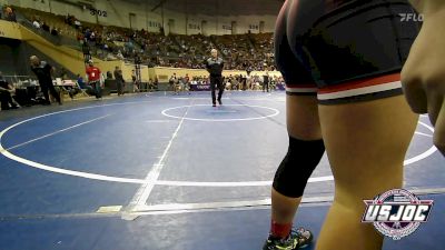 142 lbs Round Of 16 - Leolyn Karnowski, Wamego Wrestling Club vs Delissa Evans, Kingfisher YellowJackets