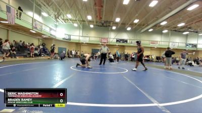 190 lbs Cons. Semi - Braden Ramey, Apache Wrestling Club vs Deric Washington, Terminator Wrestling Academy