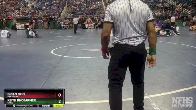 3A 160 lbs Quarterfinal - Keith Rhodarmer, Enka vs Brian Byrd, Oak Grove