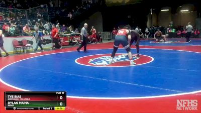 5A-215 lbs Cons. Round 3 - Dylan Maina, Hiram vs Tye Bias, Northside, Columbus