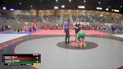 287 lbs Round 1 (4 Team) - Mason Rayner, Cleveland vs Wyatt Mills, Roseburg