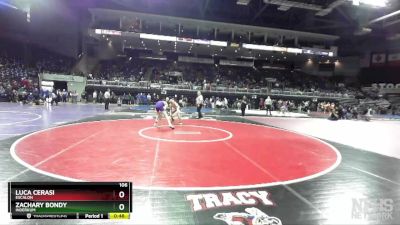 106 lbs Cons. Round 1 - Luca Cerasi, Escalon vs Zachary Bondy, Inderkum