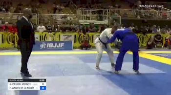 JAE PEIRCE MCINTOSH vs FELLIPE ANDREW LEANDRO SILVA 2021 Pan Jiu-Jitsu IBJJF Championship