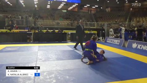 ALICIA ANAYA vs KAREN NATALIA ALBRECHT 2024 Pan Jiu Jitsu IBJJF Championship