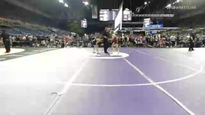 120 lbs Round Of 64 - Brady Vogt, Michigan vs Nathanael Jesuroga, Iowa