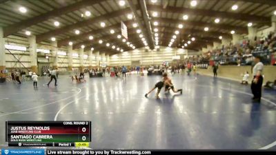 149 lbs Cons. Round 2 - Santiago Cabrera, Gold Rush Wrestling vs Justus Reynolds, Juab Wrestling Club