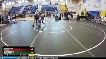 113 lbs Round 2 (8 Team) - David Leiva, Cypress Bay vs Aiden Vick, Alpha WC