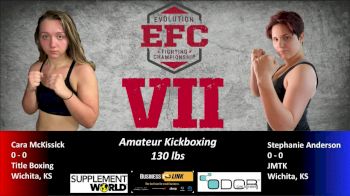 Cara McKissick vs. Stephanie Anderson EFC 7 Replay