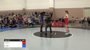 76 kg Rr Rnd 2 - Emily Cue, Team Colorado vs Precious Bell, Team California