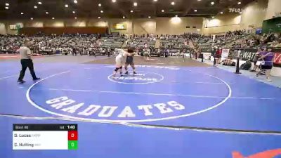 Consi Of 8 #2 - Dylan Lucas, Bay Area Dragons vs Chase Nutting, War Head Wrestling Club