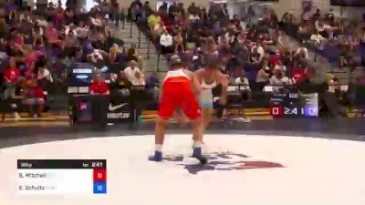 92 kg Consi Of 4 - Samuel Mitchell, Bulls Wrestling Club vs Eric Schultz, Nebraska Wrestling Training Center