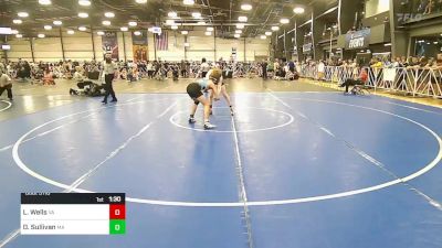 126 lbs Round Of 128 - Luke Wells, VA vs Dan Sullivan, MA